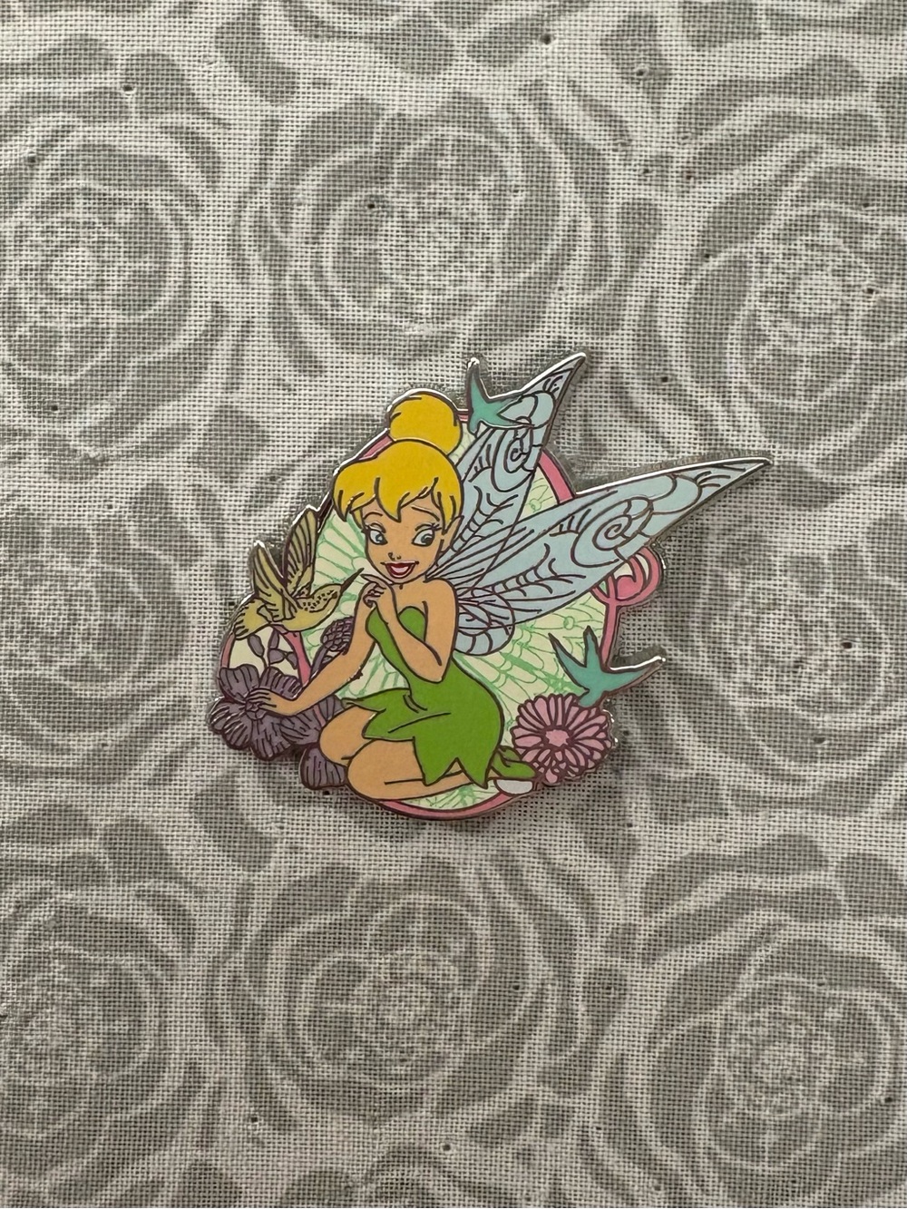 Tinker Bell Garden Hummingbird Official Disney Trading Pin